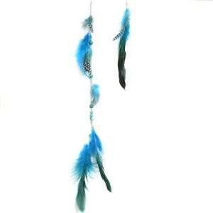 Fashion Feather Dangle Earrings; 15L And One Single Feather Earring 
