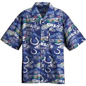   Indianapolis Colts Big & Tall Tailgate Camp Shirt