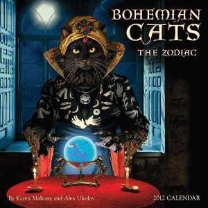  Bohemian Cats 2012 Wall Calendar
