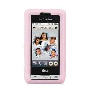  LG / Silicone for Dare (9700) Smooth Pink Cover Cell 