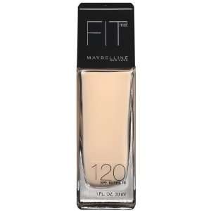  Maybelline New York Fit Me Foundation, 120 Classic Ivory 