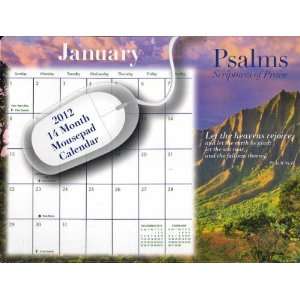  2012 Bible Verse Mousepad Calendar