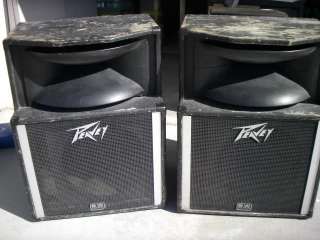 PEAVEY SP 2A speakers empty cabinets  