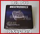 Beltronics Pro RX65 Radar Detector w/Full Warranty * 657892306590 