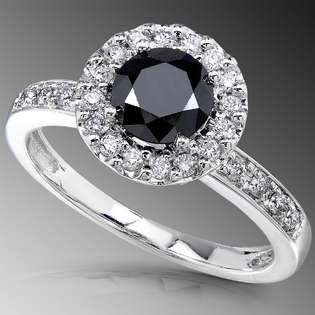   Diamond Engagement Ring 1 Carat (ctw) in 14K White Gold 