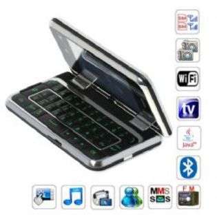 CECT Dual Cards with Wifi TV Java Dual Touch Screen Flip Cell Phone