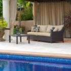 RST Outdoor Delano Outdoor Sofa with Coffee Table Set