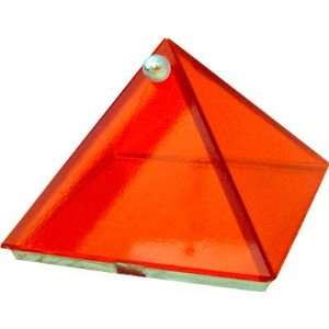  4in Orange Wishing Pyramid 