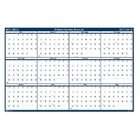   2011 to June 2012 Wall Planner, 18 x 24 Inch, Vertical and Horizontal
