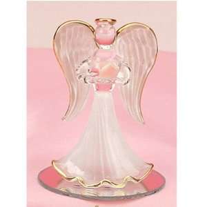   Pink Rose Flower Figurine Decoration Figure Model