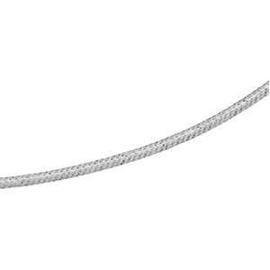   16 INCH Stainless Steel Basket Weave Chain With 14ky Lobster Clasp