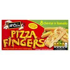 Mccain Cheese And Tomato Pizza Fingers 240G   Groceries   Tesco 