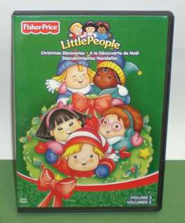 Fisher Price Little People Christmas Discoveries DVD  