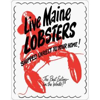  Fridgedoor Live Maine Lobster Car Magnet Automotive