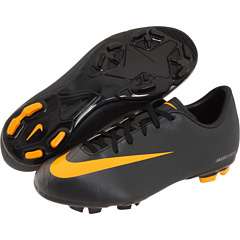   Jr Mercurial Victory II FG Soccer Cleat NEW COLOR Black YOUTH SIZES