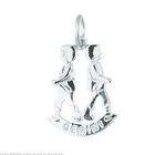 FindingKing Sterling Silver Gemini Charm