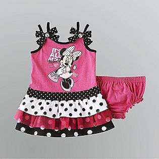Infant & Toddler Girls Minnie Mouse Dress  Disney Baby Baby & Toddler 