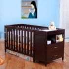 BSF Baby 4 in 1 Austin Crib n Changer Combo  Espresso