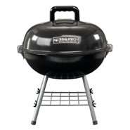 BBQ Pro 14 Kettle Charcoal Grill w/ Hinge and Latch 