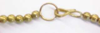   gold plated accent separated from necklace (Please see pics for