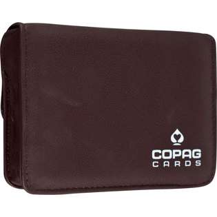 Unknown Copag High Quality Leather Two Deck Playing Card Case at  