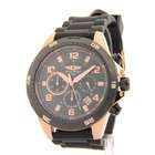 Invicta Mens I by Invicta Rubber ChronoGraph Rotating Bezel Date Watch 