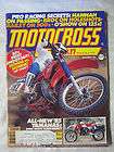   Dec 1984 Motocross Action Bob Hannah Johnny OMara Cycle Ads