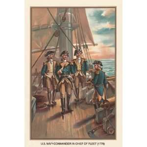  U.S. Navy   Commander and Chief of Fleet, 1776 by Werner 