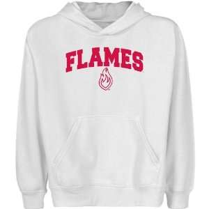  NCAA UIC Flames Youth White Logo Arch Pullover Hoody 