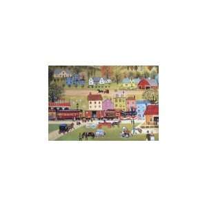 Country Station   2000 Pieces Jigsaw Puzzle  Toys & Games   