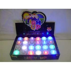   up Flashing Candles   Box Set of 24 LED Light Candles Toys & Games