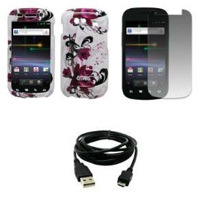   Cover + Screen Protector + USB Data Cable for Google Samsung Nexus S