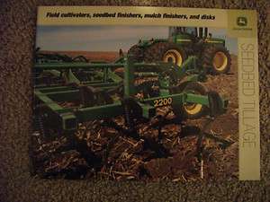 John Deere Field Cultivators, finishers, mulch finishers & Disks sales 