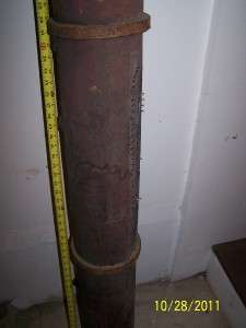 tall 6” round water pump is in nice untouched condition. The pump 