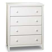 South Shore Cotton Candy 4 Drawer Chest   Pure White 