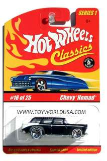 Collector # 16 Vehicle Name Chevy Nomad Series 1 Overall 