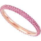   Fashion Ring 14K Rose SIZE 05.00 Pink Sapphire Band Anniversary Band