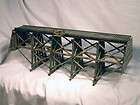 81 ft FRAMED TIMBER TRESTLE BRIDGE O On30 Model Railroad Structure 