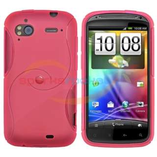new generic tpu rubber case for htc sensation 4g clear