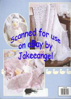 Crochet Pattern Just Ducky Baby Afghans Duck Toy New  