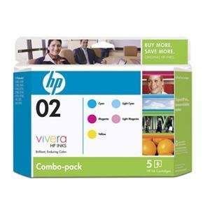  HP Consumables, 02 Inkjet Print Color Combo Pk (Catalog 