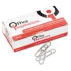 clamp type paper clips color silver construction wire size jumbo 