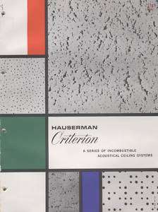 Hauserman Catalog Asbestos Ceiling Tiles Acoustic  