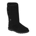   Youth Girl Riley Faux Fur Lined Tall Shaft Boot   Black 