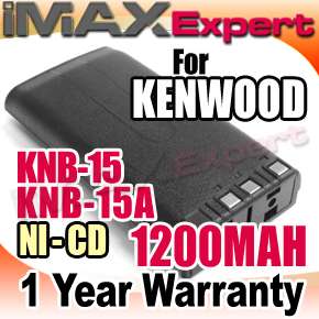   KNB 14A KNB 15A Battery for KENWOOD TK 260G TK 360G TK 2100 TK 3100