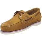 Timberland Womens 11645 Amherst Boat Shoe Loafer,Tan Burnished,7.5 W 