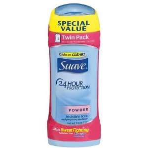  Suave Powder Anti Perspirant and Deodorant Stick   (2 pk 