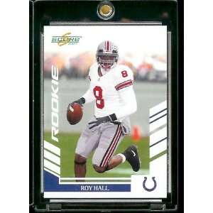  2007 Score # 294 Roy Hall   Indianapolis Colts   NFL 