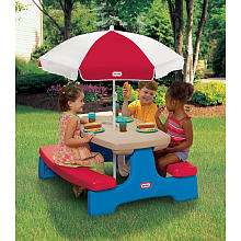 Little Tikes Endless Adventures Easy Store Table with Red and White 