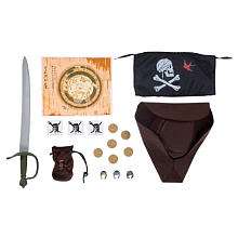 Pirates of the Caribbean 4 Jack Sparrow Dress Up Set   Creative 